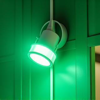 Green energy powered lighting fixtures at NetherGym.